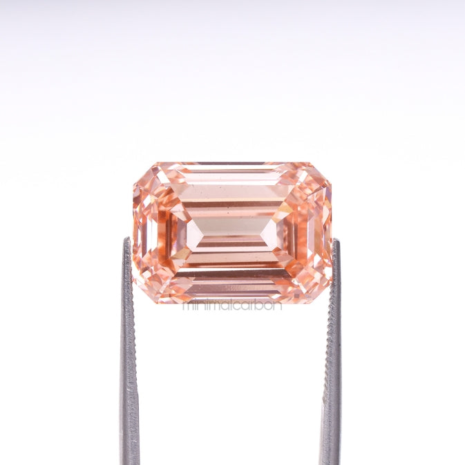 10.44 CT, 14.18 X 10.15 MM | Lab Grown Diamond | Emerald Cut Diamond - Minimal Carbon