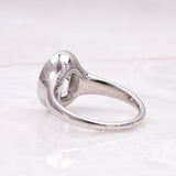 Emerald Cut Diamond Ring - Minimal Carbon