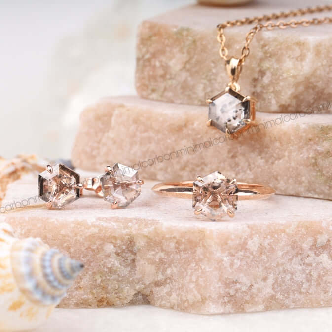 Salt and Pepper Diamond Jewelry Collection