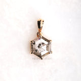Salt And Pepper Diamond Pendant