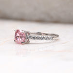 Load image into Gallery viewer, Cushion Cut Morganite Ring
