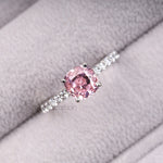 Load image into Gallery viewer, Cushion Cut Morganite Ring
