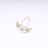 0.90 CT | Natural Diamond | Crescent Diamond & Shield Diamond Pair Set - Minimal Carbon