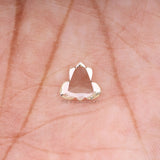 0.82 CT, 7.5 X 7.1 MM | Natural Diamond | Unique Cut Diamond - Minimal Carbon