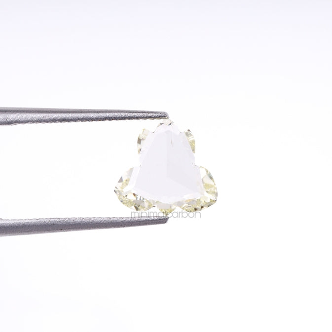 0.82 CT, 7.5 X 7.1 MM | Natural Diamond | Unique Cut Diamond - Minimal Carbon