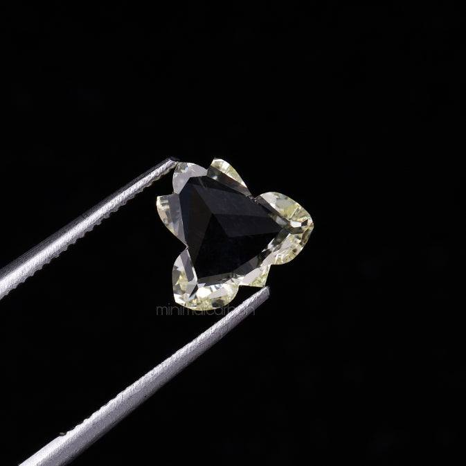 0.82 CT, 7.5 X 7.1 MM | Natural Diamond | Unique Cut Diamond