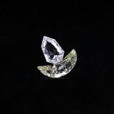 0.90 CT | Natural Diamond | Crescent Diamond & Shield Diamond Pair Set - Minimal Carbon