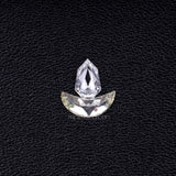 0.90 CT | Natural Diamond | Crescent Diamond & Shield Diamond Pair Set - Minimal Carbon