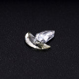 0.90 CT | Natural Diamond | Crescent Diamond & Shield Diamond Pair Set - Minimal Carbon