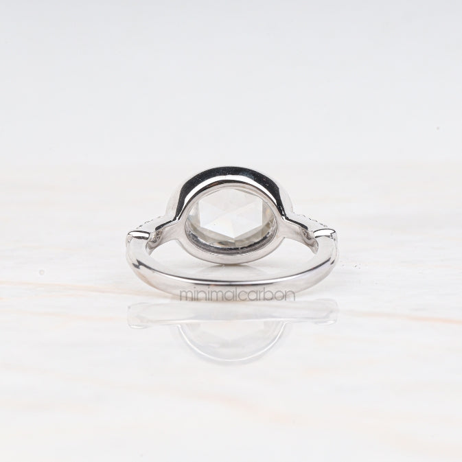 Oval Lab Diamond Ring – Elegant Ring for Women