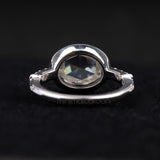 Oval Lab Diamond Ring – Elegant Ring for Women