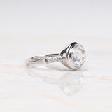 Oval Lab Diamond Ring – Elegant Ring for Women