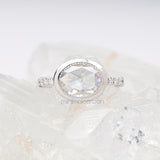 Oval Lab Diamond Ring – Elegant Ring for Women