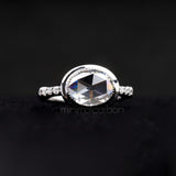 Oval Lab Diamond Ring – Elegant Ring for Women