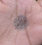 1 CT - 1.5 MM - Salt And Pepper Round Rose Cut Diamond