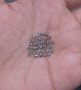 1 CT - 1.5 MM - Salt And Pepper Tambuli cut Round Rose Cut Diamond