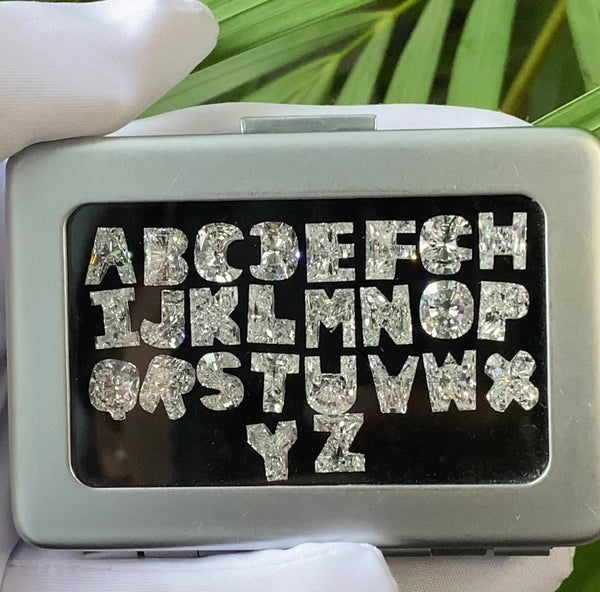 Alphabets Shaped Lab Grown Diamond