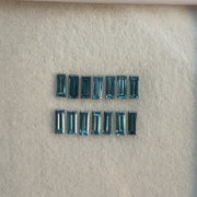 fancy blue baguette cut diamond