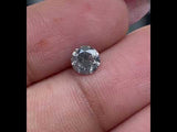 0.62 CT, 5.3 MM | Salt And Pepper Round Brilliant Cut Diamond