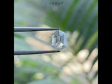 1.12 CT, 7.6 X 5.3 MM | Salt And Pepper Hexagon Cut Diamond
