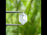 2.65 CT, 11.9 X 7.7 MM | Salt And Pepper Hexagon Cut Diamond