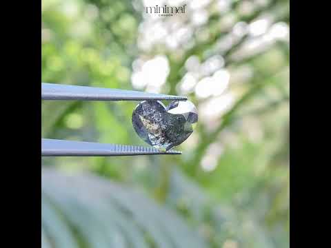 1.81 CT, 9.0 X 10.5 MM | Salt And Pepper Heart Diamond