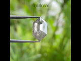 4.67 CT, 15.0 X 8.5 MM | Salt And Pepper Diamond | Hexagon Cut Diamond
