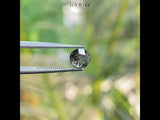 0.56 CT, 5.0 MM | Salt And Pepper Round Rose Cut Diamond