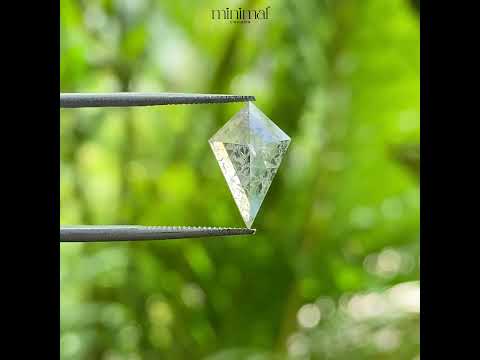 1.71 CT, 12.6 X 8.2 MM | Salt And Pepper Kite Cut Diamond