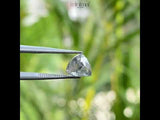 1.23 CT, 6.7 X 6.9 MM | Salt And Pepper Trillion Cut Diamond