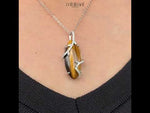 Load and play video in Gallery viewer, Tiger Eye Pendant
