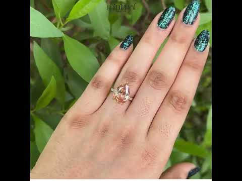 Pink Morganite Ring