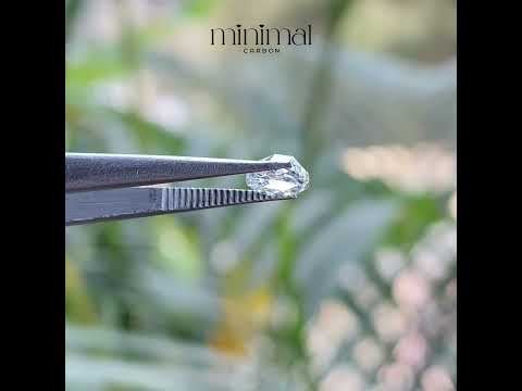 0.60 CT, 5.0 MM | Natural Clear Diamond | Round Rose Cut Diamond