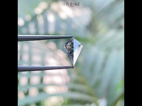 1.48 CT, 10.0 X 6.4 MM | Salt And Pepper Kite Cut Diamond