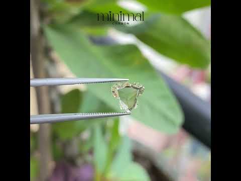 0.82 CT, 7.5 X 7.1 MM | Natural Diamond | Unique Cut Diamond