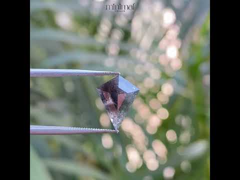 1.54 CT, 11.4 X 8.9 MM | Salt And Pepper Kite Cut Diamond
