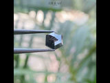 1.59 CT, 8.2 X 7.1 MM | Salt And Pepper Hexagon Cut Diamond