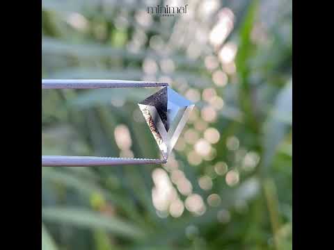 1.58 CT, 11.5 X 8.9 MM | Salt And Pepper Kite Cut Diamond