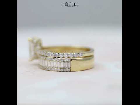 Engagement Ring Bridal Set