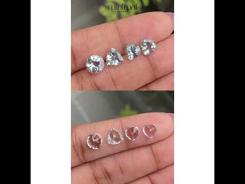 Natural Aquamarine | Sky Blue Aquamarine