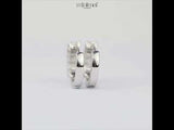 Lab-Grown Diamond Hoop Earrings