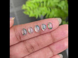 Natural Moss Agate | Loose Oval Moss Agate