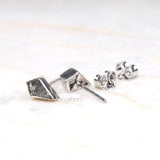 Rutilated Quartz Earring Pair