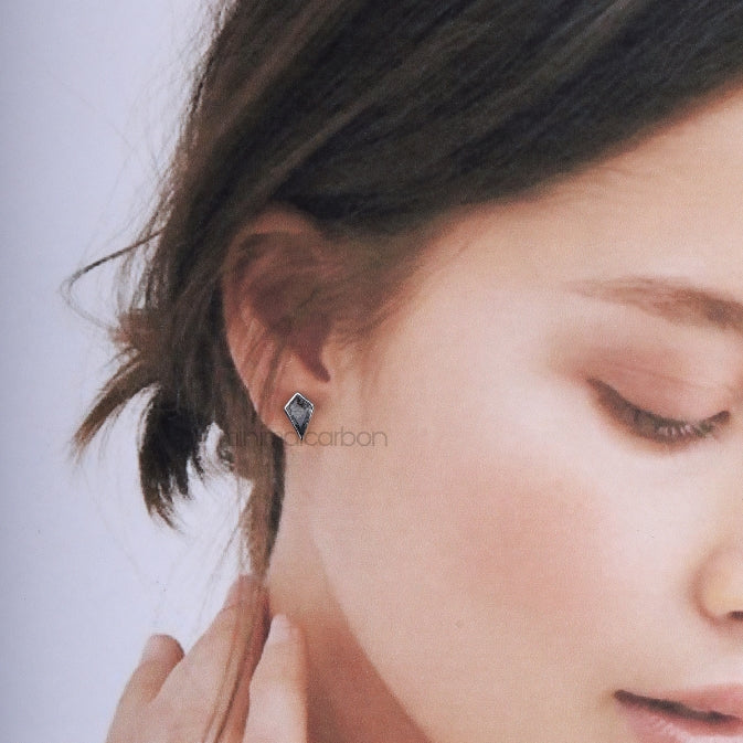 Rutilated Quartz Earring Pair