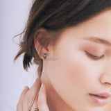 Rutilated Quartz Earring Pair