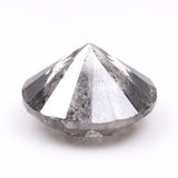 0.62 CT, 5.3 MM | Salt And Pepper Round Brilliant Cut Diamond - Minimal Carbon