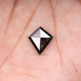 1.91 CT, 11.4 X 10.0 MM | Salt And Pepper Kite Cut Diamond - Minimal Carbon