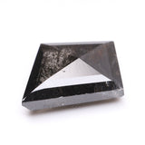 1.91 CT, 11.4 X 10.0 MM | Salt And Pepper Kite Cut Diamond - Minimal Carbon