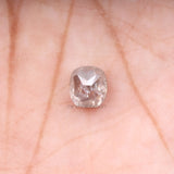 2.05 CT, 6.6 X 6.0 MM | Salt And Pepper Diamond | Cushion Cut Diamond - Minimal Carbon