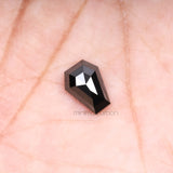 1.15 CT, 8.1 X 6.1 MM | Enhanced Black Coffin Cut Diamond